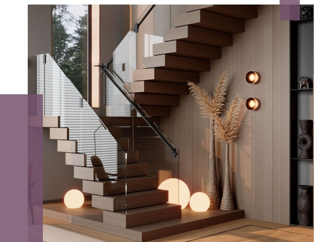 Изготовление и монтаж лестниц в Касимах от 92429 руб. | ПРОЛЁТ-Ксм