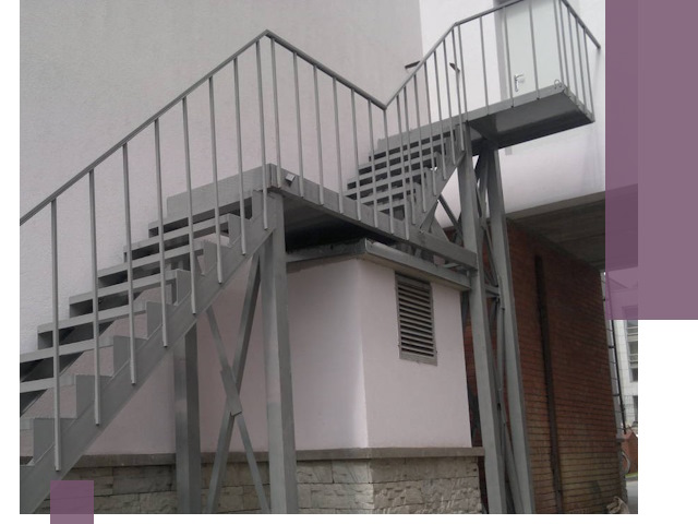 Монтаж пожарных лестниц под ключ в Касимах с гарантией качества