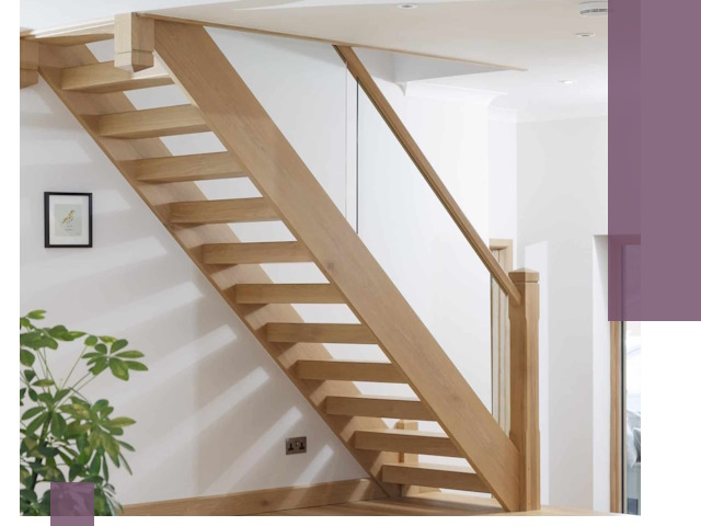 Изготовление деревянных лестниц под ключ в Касимах для дома