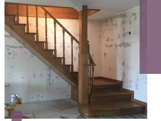 Ремонт деревянных лестниц в Касимах: быстро и качественно