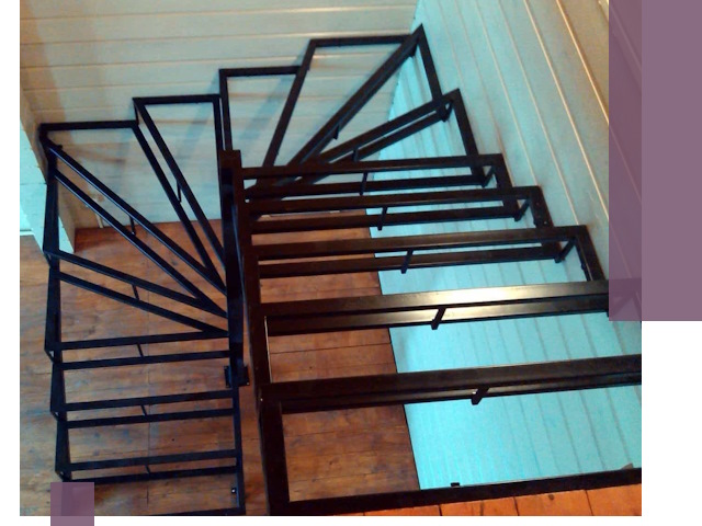 Изготовление металлических лестниц любой сложности в Касимах