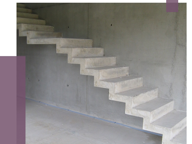 Бетонные лестницы в Касимах от 20117 руб. под ключ | ПРОЛЁТ-Ксм