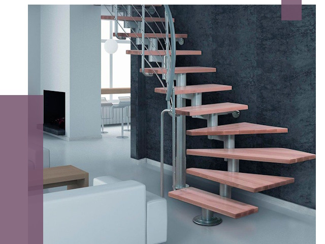 Модульные лестницы в Касимах от 17942 руб. — купить в ПРОЛЁТ-Ксм