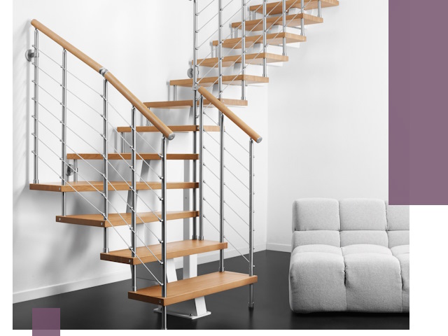 Модульные лестницы под ключ в Касимах — монтаж и изготовление