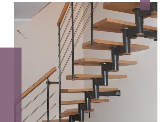 Изготовление модульных лестниц в Касимах от 12233 руб. 