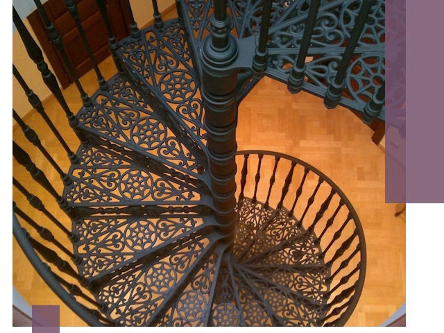 Винтовые лестницы под ключ в Касимах: производство и монтаж