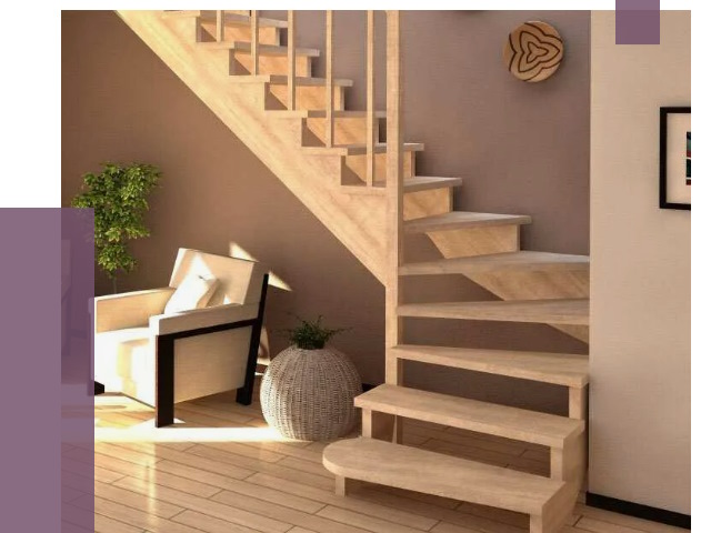 Изготовление Г-образных лестниц в Касимах от 20117 руб. 