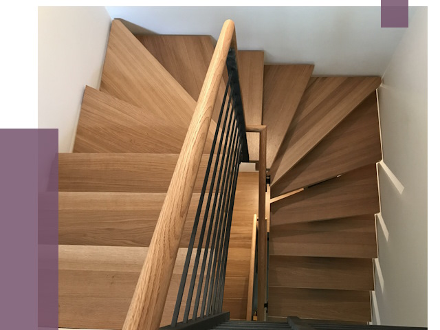 П-образные лестницы в Касимах под ключ от 51652 руб. | ПРОЛЁТ-Ксм