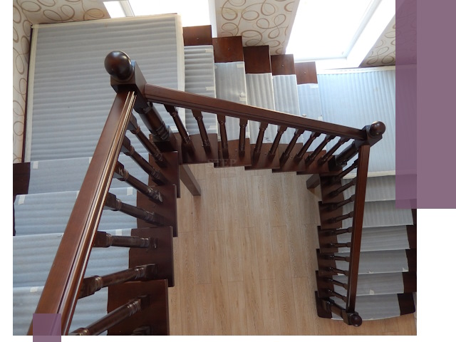 П-образные лестницы под ключ в Касимах — изготовление и монтаж