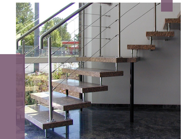 Лестницы на больцах в Касимах от 8482 руб. под ключ | ПРОЛЁТ-Ксм