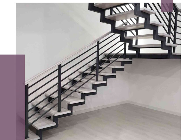 Лестницы на металлокаркасе под ключ в Касимах от 13593 руб. | ПРОЛЁТ-Ксм