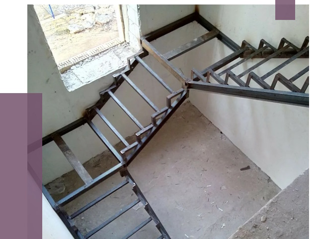 Монтаж лестниц на металлокаркасе в Касимах от 13593 руб. — ПРОЛЁТ-Ксм