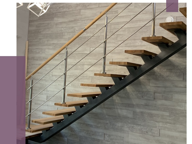 Изготовление лестниц на монокосоуре в Касимах от 81011 руб. 