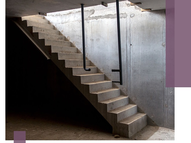 Изготовление и монтаж лестниц в подвале в Касимах