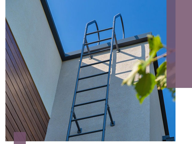 Лестницы на крышу в Касимах — изготовление, монтаж, демонтаж