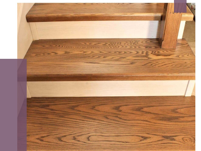 Буковые лестницы под ключ в Касимах от 13321 руб.