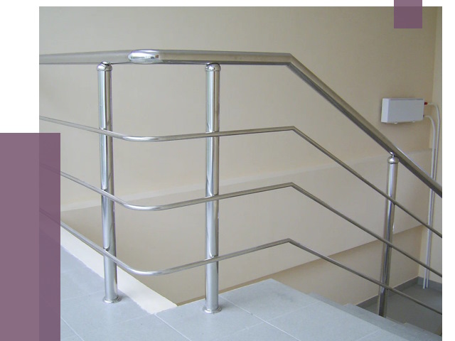 Алюминиевые перила в Касимах от 6742 руб. под ключ | ПРОЛЁТ-Ксм