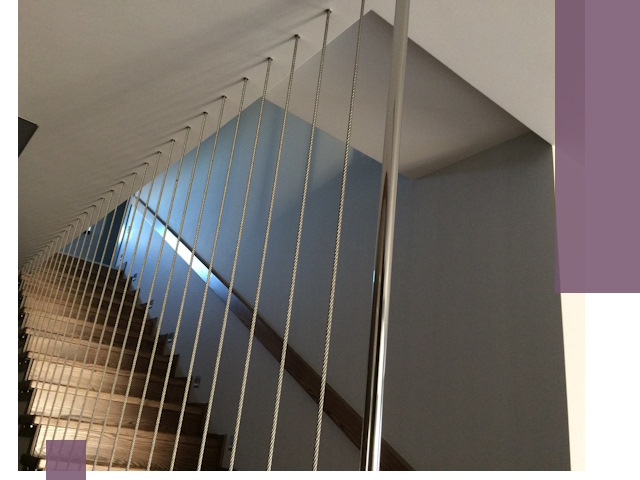 Тросовые перила под ключ в Касимах — производство и монтаж