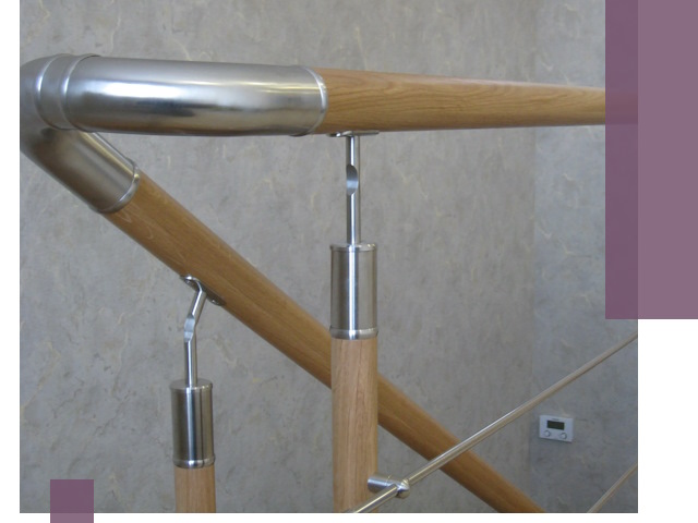 Комбинированные перила на заказ в Касимах — монтаж и производство