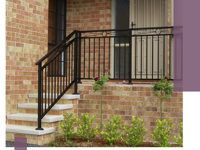 Уличные перила из металла под ключ в Касимах