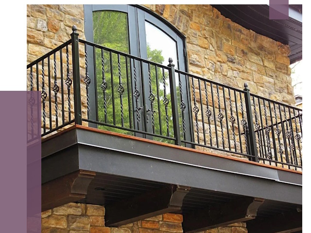 Балконные ограждения в Касимах от 8536 руб. — купить | ПРОЛЁТ-Ксм