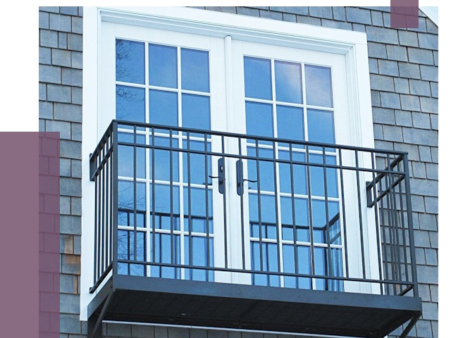 Французские балконы в Касимах от 7884 руб. за м2 