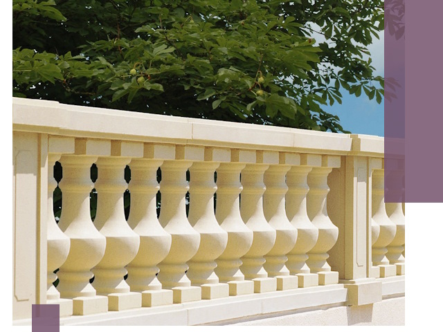 Установка балюстрады в Касимах: изготовление и монтаж под ключ