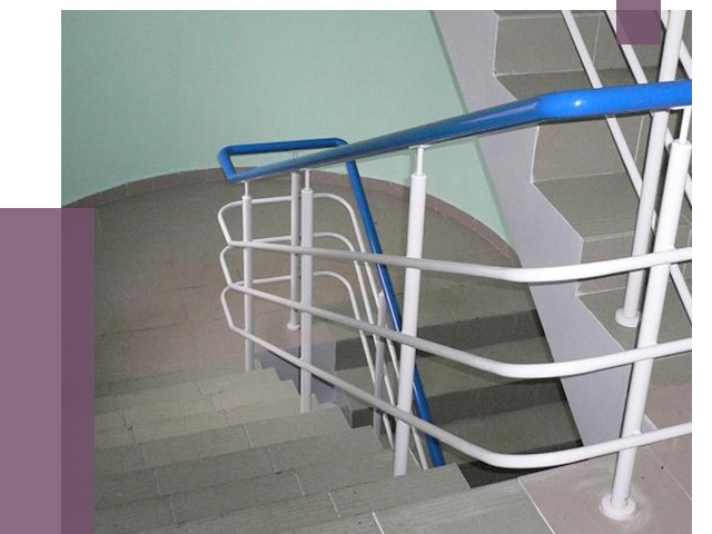 Перила в подъезде в Касимах — установка и замена от 7884 руб. | ПРОЛЁТ-Ксм