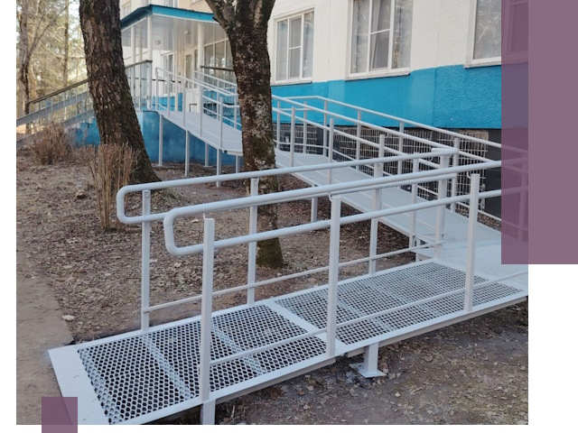 Пандусы под ключ в Касимах: изготовление, монтаж и демонтаж