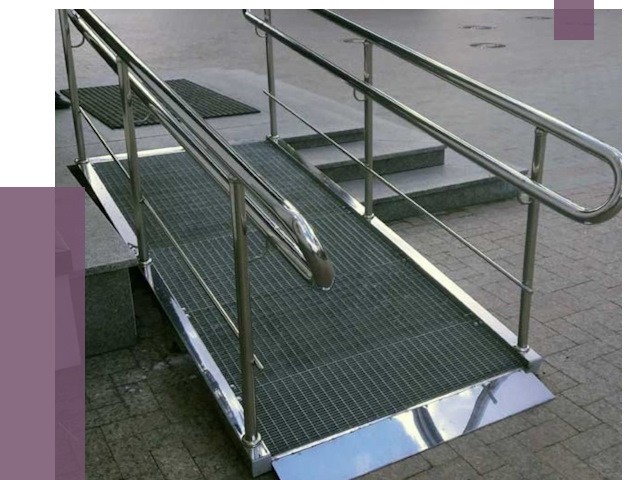 Монтаж пандусов для инвалидов в Касимах от 9156 руб. под ключ | ПРОЛЁТ-Ксм