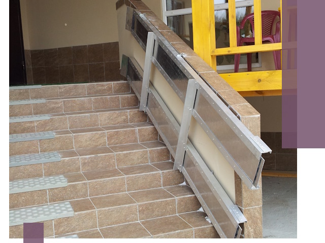 Откидные пандусы под ключ в Касимах — монтаж и демонтаж