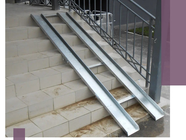 Пандусы для детских колясок в Касимах: изготовление и монтаж