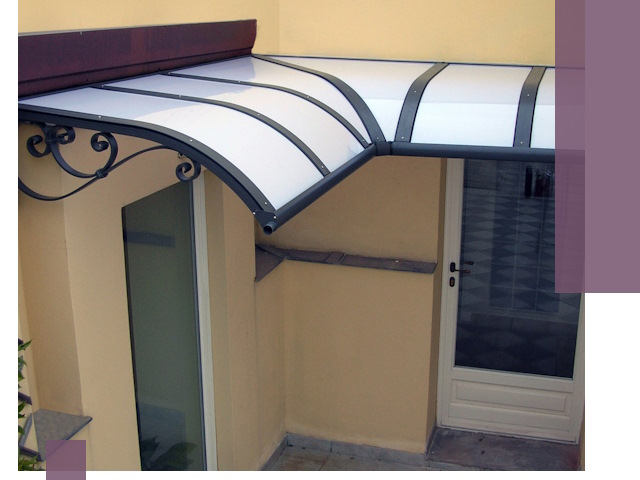 Монтаж козырьков любой сложности в Касимах под ключ