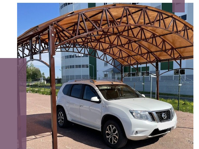 Недорогие навесы в Касимах от 45671 руб. | ПРОЛЁТ-Ксм