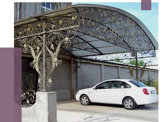 Кованые навесы в Касимах от 15495 руб. | ПРОЛЁТ-Ксм