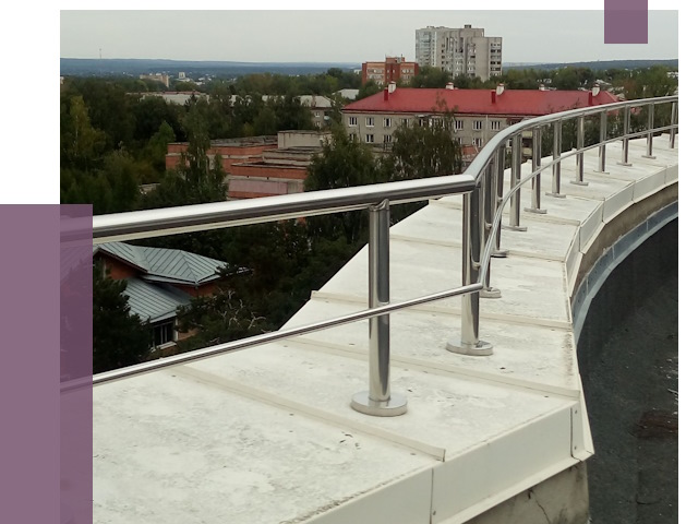 Парапеты и ограждения кровли в Касимах от 5274 руб.