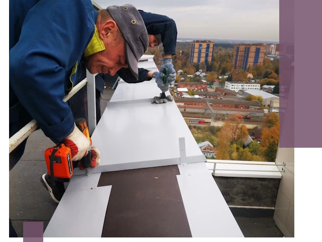 Монтаж парапетов в Касимах — установка прочных металлических ограждений