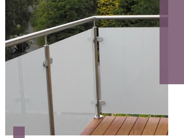 Алюминиевые парапеты для балконов и террас в Касимах