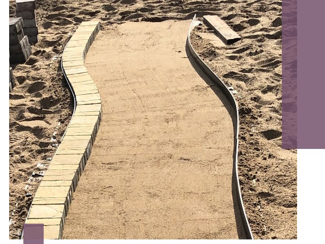 Металлические бордюры для тротуаров в Касимах — прочные и долговечные