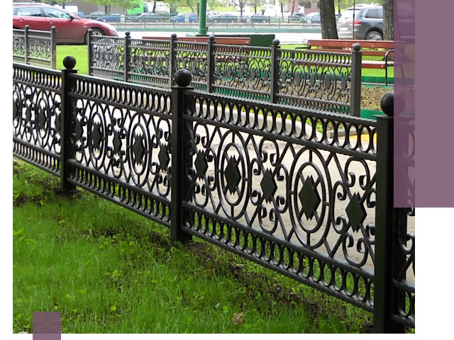 Секционные газонные ограждения под ключ в Касимах