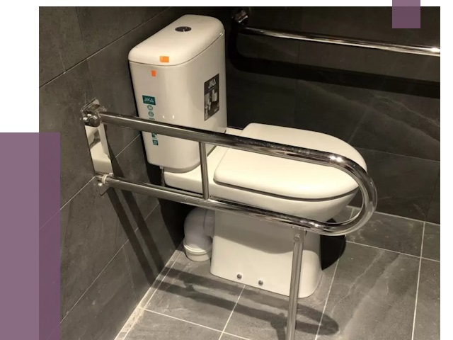 Поручни для санузлов в Касимах от 4567 руб.  | ПРОЛЁТ-Ксм