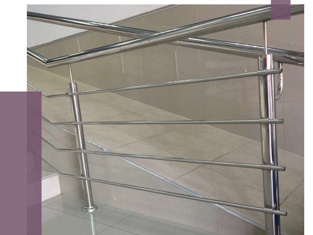 Изготовление поручней из нержавеющей стали в Касимах